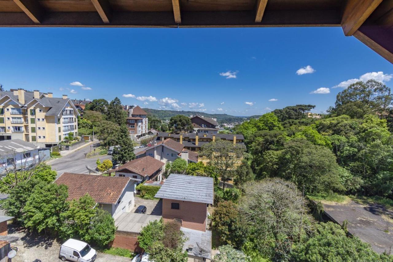 Rosa Edificio Solar Da Encosta Apartman Gramado Kültér fotó